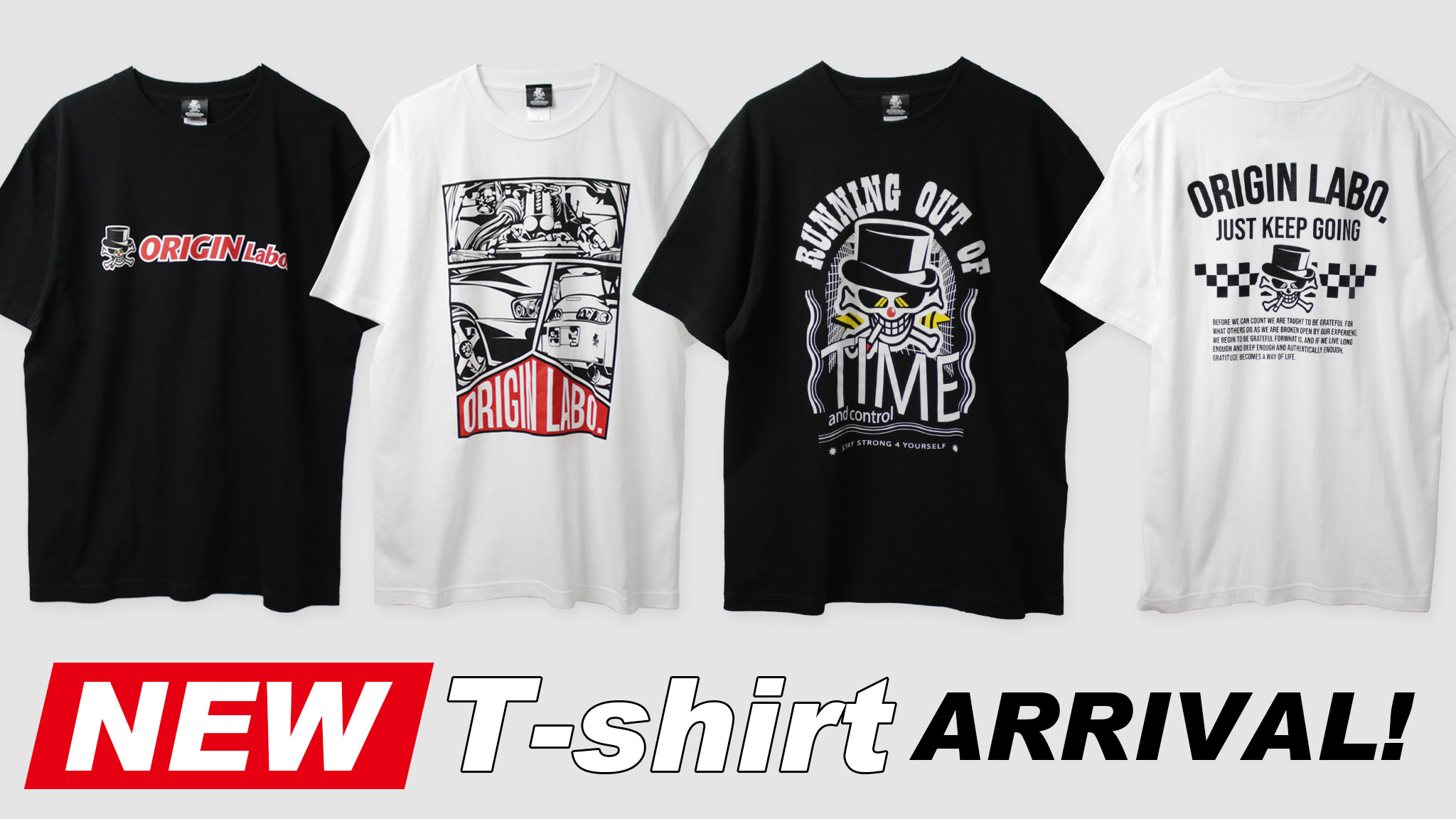 ORIGIN Labo.の新作Tシャツが登場！