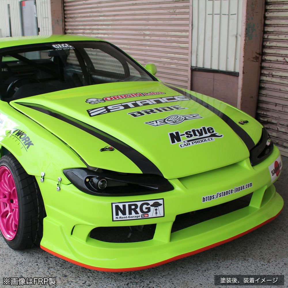 S15シルビア エアロカーボンボンネット タイプ2