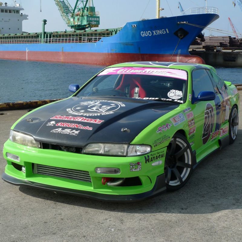 S14シルビア前期 レーシングラインエアロセット