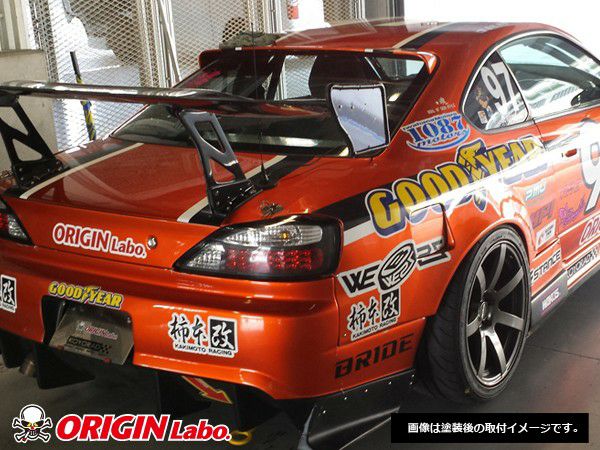 S15シルビアのリアフェンダー片側55mmワイド