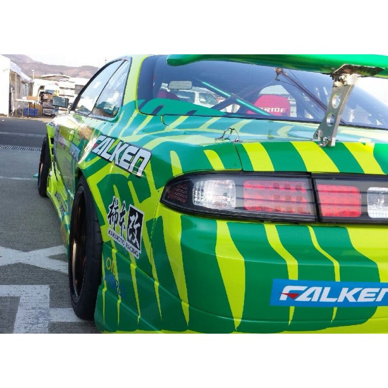 S14シルビアのリアフェンダー片側55mmワイド