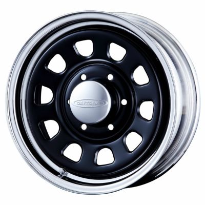 Daytona-RS 16インチ×6.5J＋38 6穴 クローム＆ブラック