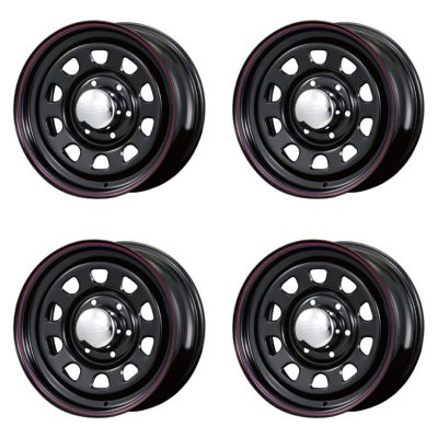 Daytona-RS 15インチ×6.5J＋40 6穴 ブラック 4本