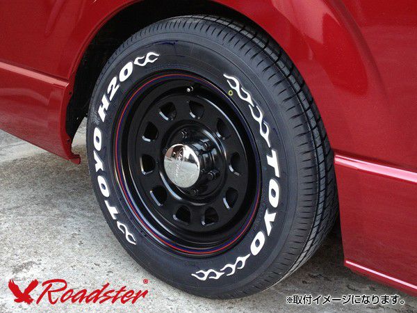 DAYTONA-RS ブラック 15×7.0J +19 6H ホイール4本