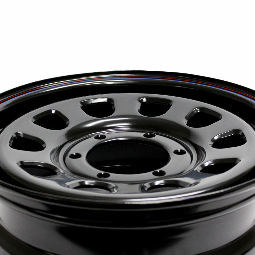 DAYTONA-RS ブラック 15×7.0J +19 6H ホイール4本 | エアロのエース