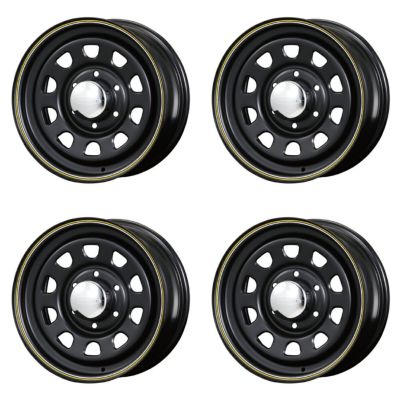 Daytona-RS 16インチ×6.5J＋38 6穴 マットブラック 4本