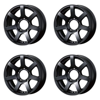 ジムニー ホイール MUD-S7 16インチ 5.5J +20 マットブラック 4本セット