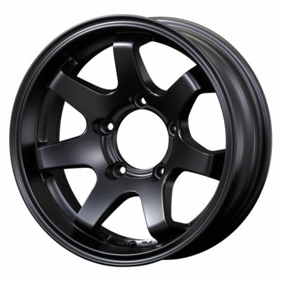 ジムニー ホイール MUD-S7 マットブラック 16×5.5J 5H +20 ホイール1本 | エアロのエース