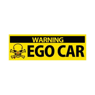 ORIGIN Labo. イエローステッカー（小）：【EGOCAR】
