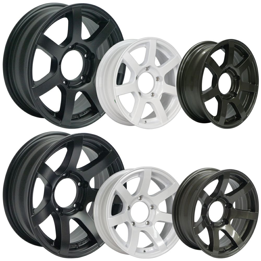 オリジン MUDS7 7 00 くす MT2付き4本 ジムニー ホイール 売買された 