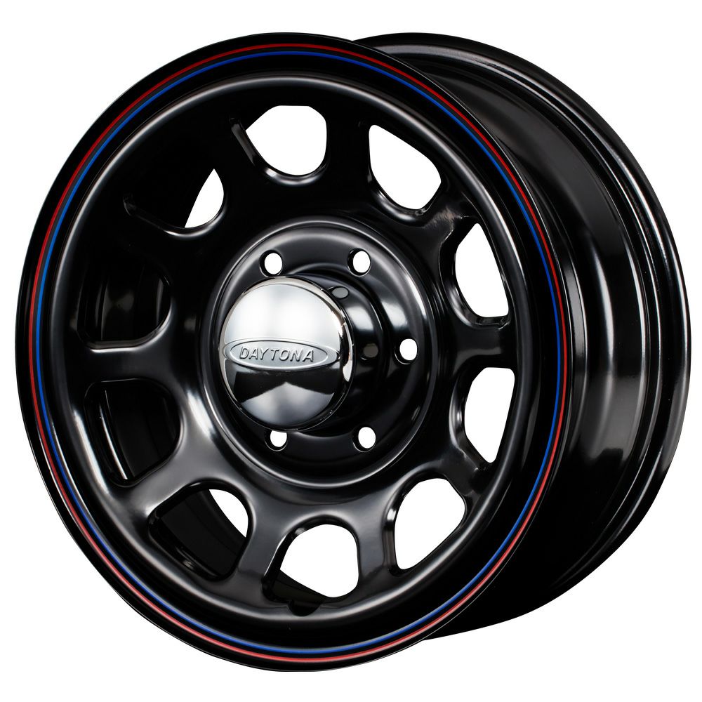 DAYTONA-RS NEO ブラック 16×6.5J +38 6H ホイール1本 | エアロ通販「エアロのエース」