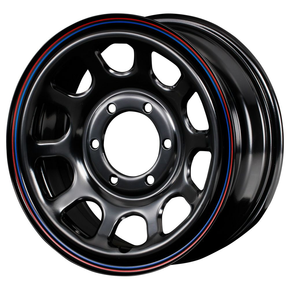 DAYTONA-RS NEO ブラック 16×6.5J +38 6H ホイール1本 | エアロのエース