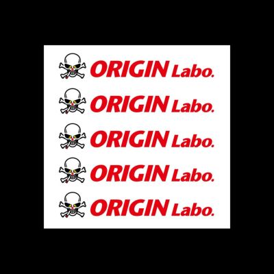 ORIGIN Labo. ロゴステッカー　5個1組