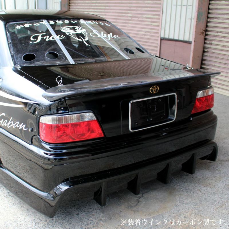 JZX100チェイサーのリアウイングType-3 FRP製