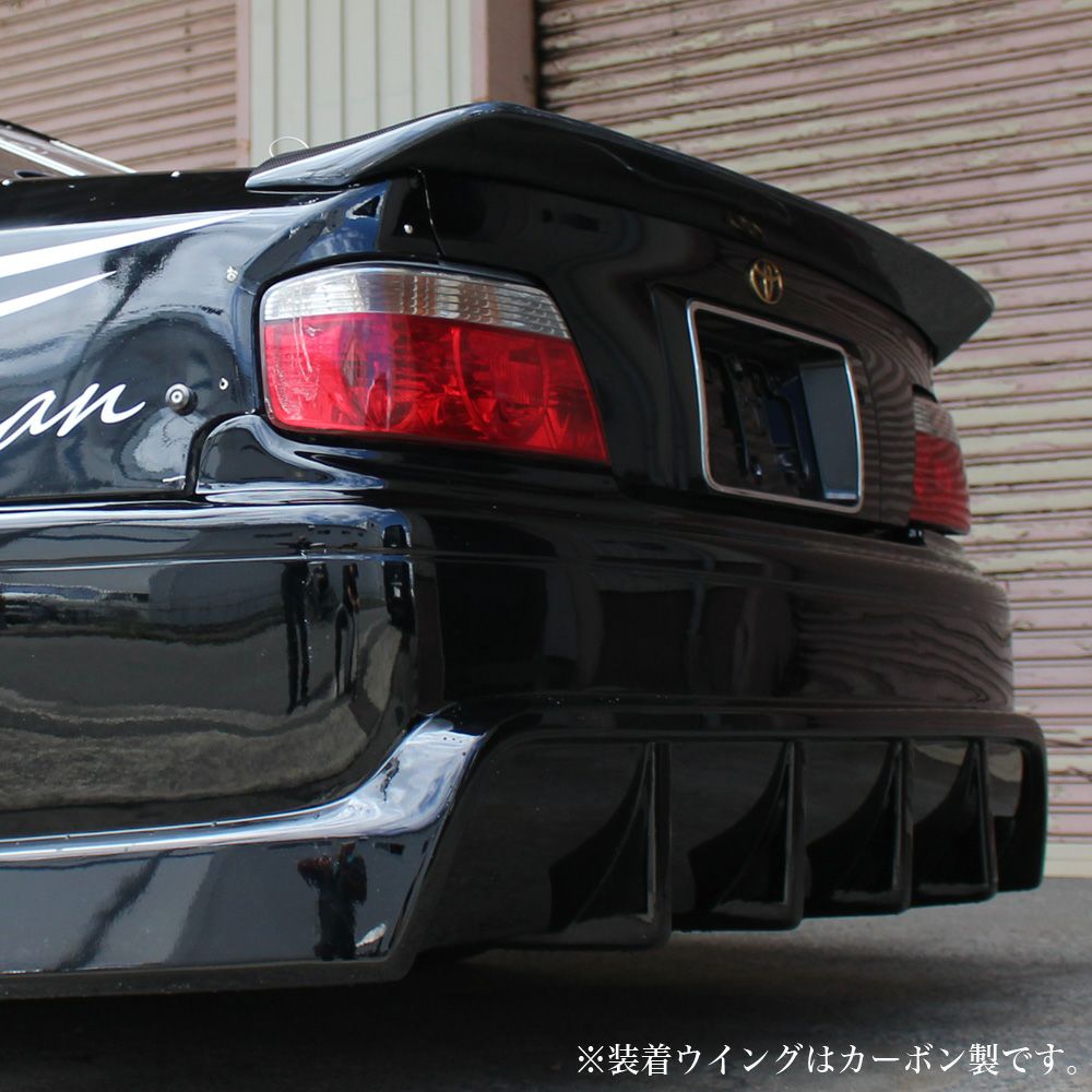 JZX100チェイサーのリアウイングType-3 カーボン製 | エアロのエース